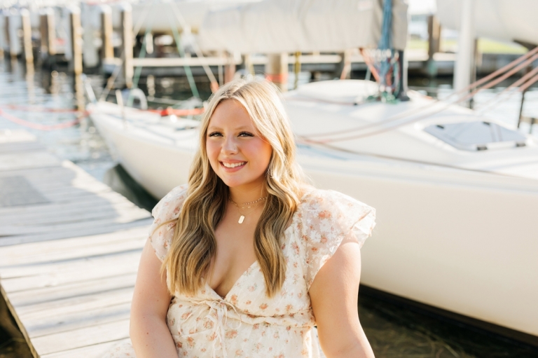 nautical senior pictures