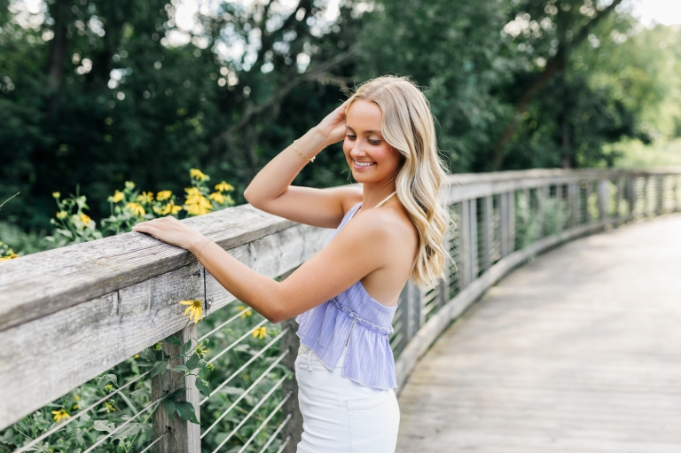 senior girl nature pictures