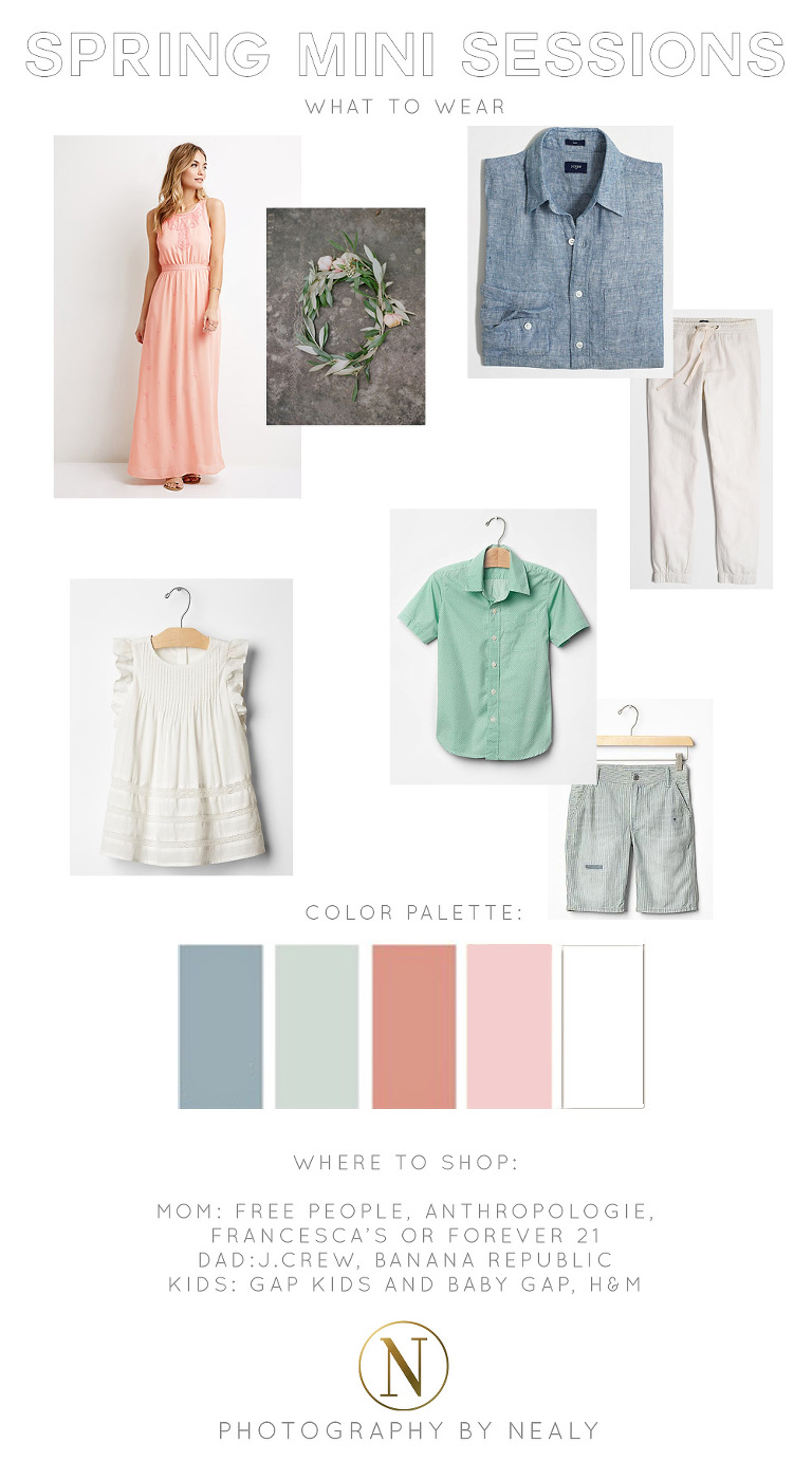 spring 2015 mini sessions what to wear